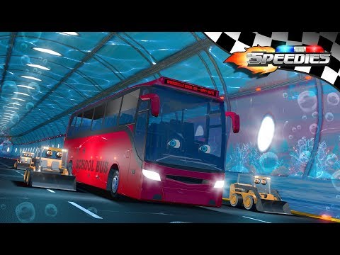 The Wheels On The Bus Under the sea | Speedies Car Cartoons Videos for Children