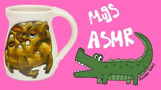 ASMR Pottery Tutorial | How to Make a Mug on the Wheel (Laguna Frost Porcelain)