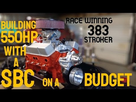 HOW TO BUILD A 550-600HP RACE WINNING 383 STROKER SBC SIMPLIFIED. RACE PROVEN DRAG TRUCK ENGINE!