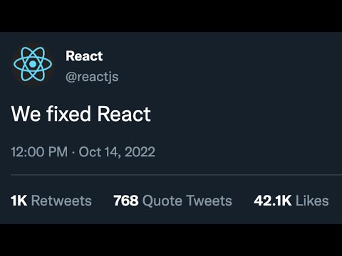 They Fixed React??!?