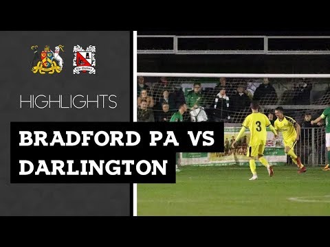 Bradford Park Avenue 2-2 Darlington - Vanarama National League North - 2018/19