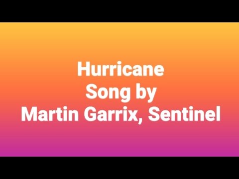 Martin Garrix, Sentinel - Hurricane (ft. Bonn) (Music Audio)