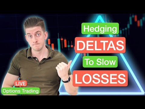 Option DELTA HEDGING Explained With Demonstration | LIVE OPTIONS TRADING