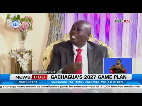 "President has appointed drug cartels in his cabinet"- Rigathi Gachagua