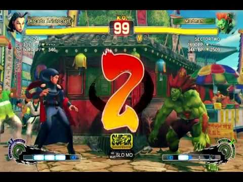 SSF4:AE 2012 - Rose vs. Blanka