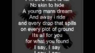 Kings of Leon - Manhattan (lyrics)