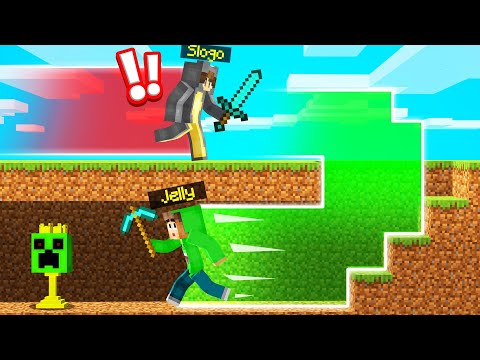 FOOTSTEP TRAIL In SPEEDRUNNERS vs. HUNTERS! (Minecraft)