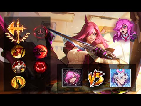 Katarina mid Build AD Hybrid ta muito Broken