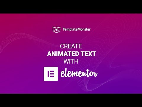 How to Add Animated Text via Elementor Page Builder with JetElements addon