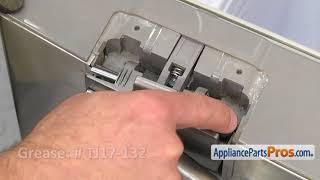 How to: Samsung Freezer Door Handle Hinge Pin DA66-00579A