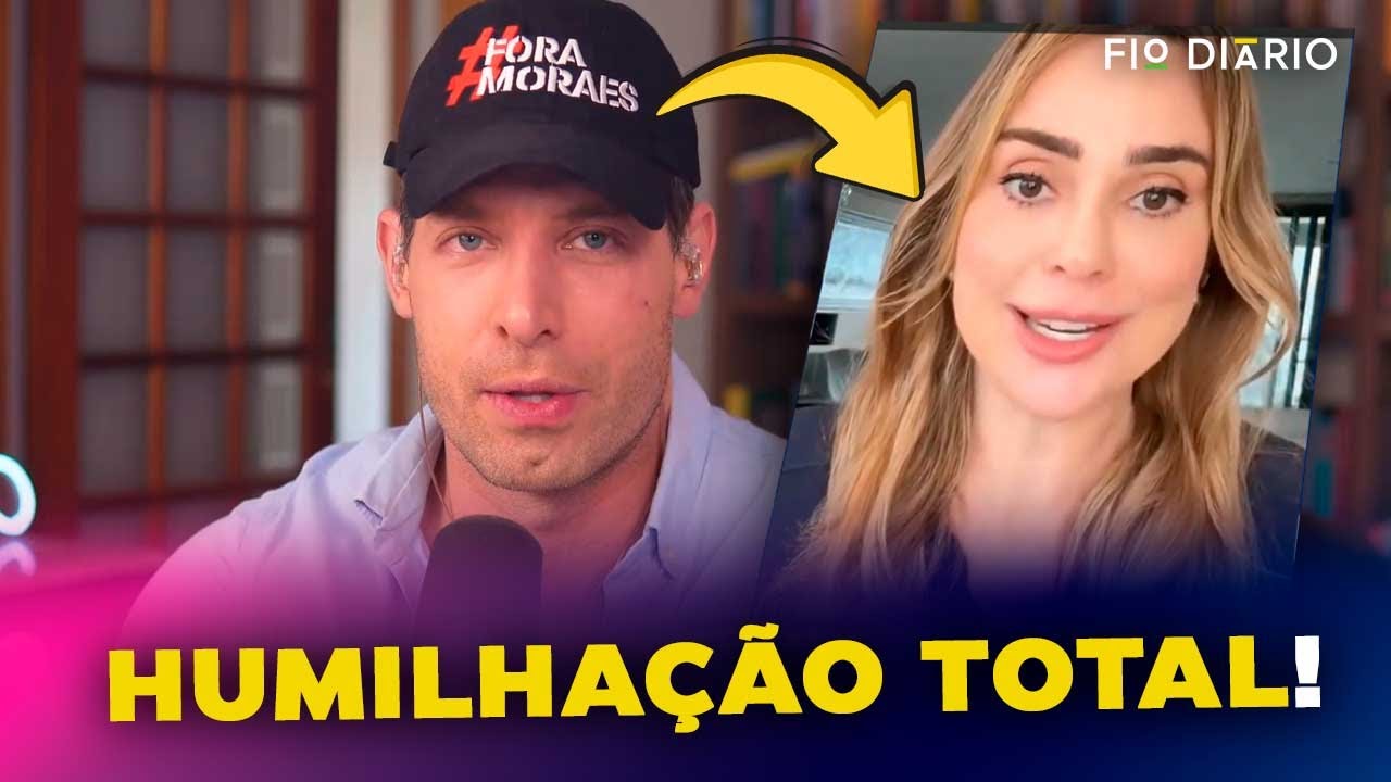 RACHEL SHEHERAZADE PASSA PANO PARA MADURO E LEVA INVERTIDA