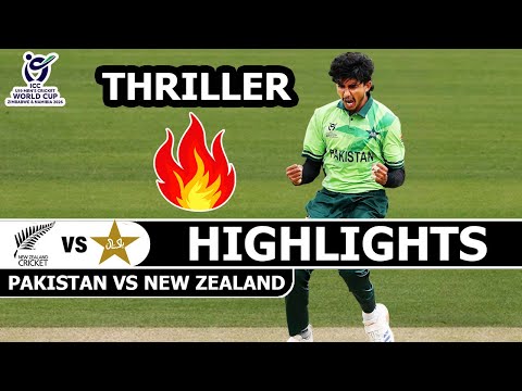 Pakistan Vs New Zealand U19 ICC Cricket World Cup 29th Match Highlights 2026 | Pak VS Nz