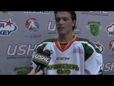 USHL in Russia - Sioux City Musketeers Day 1 - Max Zimmer