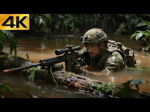 2026 Action Movie: US Sniper Triggers Massive Strike, Then Faces 100 Cannons in Battlefield Escape