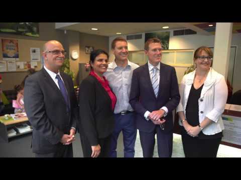 Bonner Visit from the Hon Christian Porter MP, MInister for Social Services