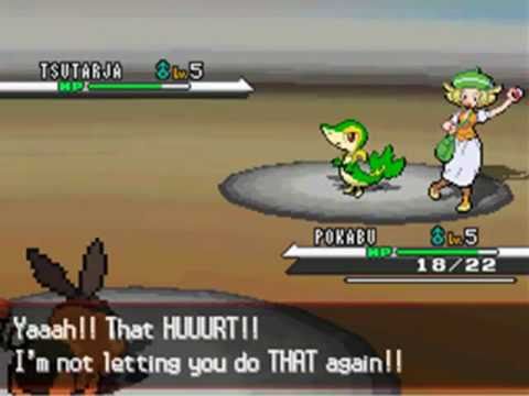 Pokemon White Walkthrough Part 1 - Unser erstes Pokemon und unser erster Kampf