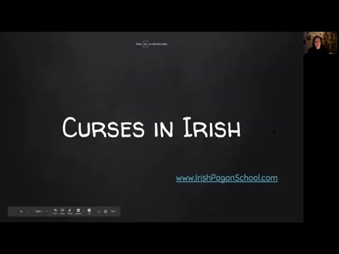 Curses in Irish - Language Pronunciation - Mallachtaí as Gaeilge with Lora O'Brien