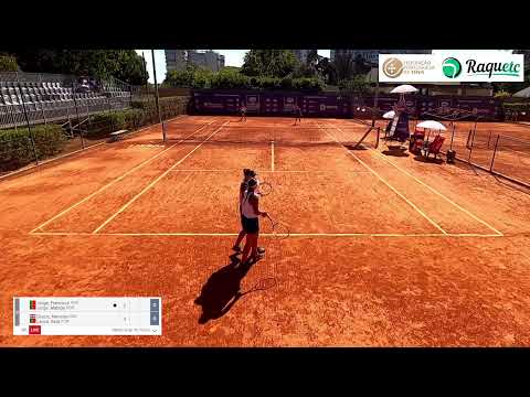 Francisca Jorge/Matilde Jorge vs. Mariana Drazic/Sara Lança, QF main draw Del Monte Lisboa Belem...