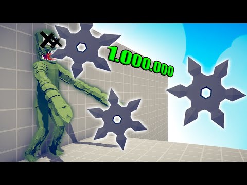 1.000.000 DAMAGE SAMURAI 1 vs 1 TOURNAMENT - TABS | Totally Accurate Battle Simulator 2023