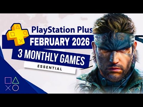 PlayStation Plus Essential February 2026 Monthly Games | PS Plus February 2026