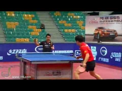 2013 ITTF Austrian Open Wels Man.s. 1/2 Finals. TAKAKIWA T. (JPN) vs HAO S. (CHN)