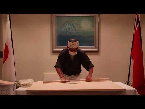 Demonstração de fabricação de macarrão UDON japonês com o Chef OSAWA - Embaixada do Japão em Trinidad e Tobago