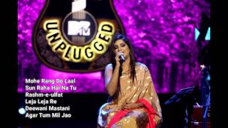 MTV Unplugged Season 6 Shreya Ghoshal