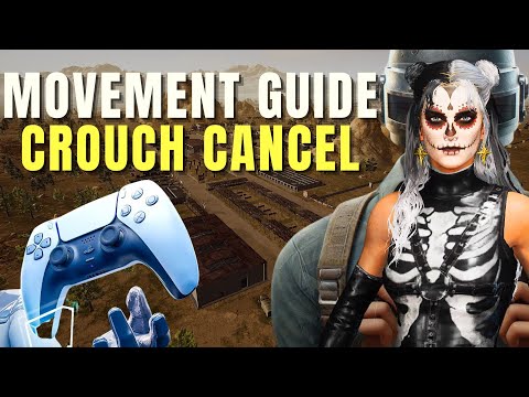 PUBG Tutorial: Crouch Cancelling & Continuous Sliding - PS5 XBOX