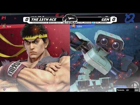 Quarantainment 30 Winners Semis - The 13th Ace (Ryu) Vs. Gem (ROB) Smash Ultimate - SSBU