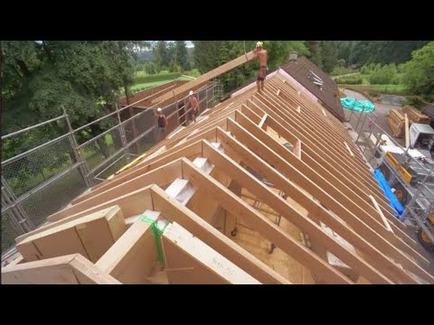 Extreme Fast Wooden House Build Skills ! Great Woodworking Construction Projects You Must See