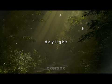 david kushner - daylight (slowed + reverb)