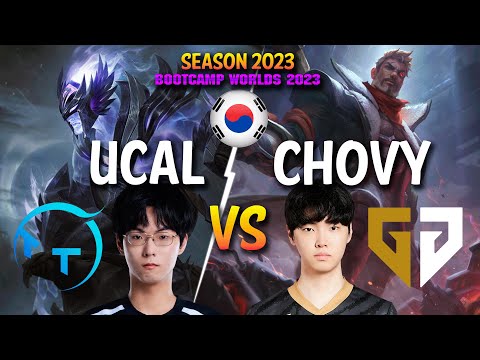 TT ucal vs GEN Chovy - ucal SYLAS vs Chovy JAYCE Mid - Patch 13.21 KR Ranked