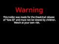 Picture Of The Warning From The Lost THX Tex Trailer Made By Disney And Pixar