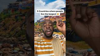 Countries where people live the longest 🤯 #bluezones #travel #world