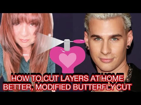 How to Cut Layers at Home | Better, Modified Butterfly Cut (Inspired by the Original)