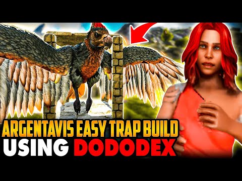 Taming Guide: Argentavis Easy Trap Build & Using Dododex | Ark ASA