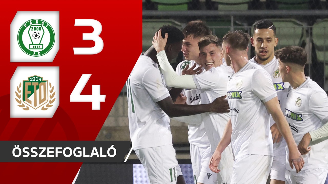 Paksi vs ETO  Győr Highlights