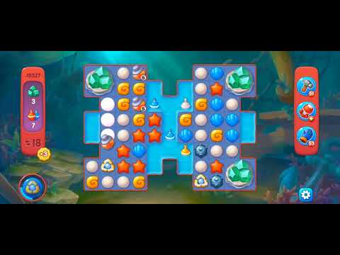 Fishdom Hard Level 10327 (with Double Bombs Boosters) @choraelmin