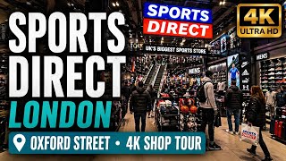 Step Inside SPORTS DIRECT OXFORD STREET London – The UK’s Biggest Sportswear Sto