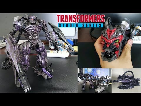Transformers Studio Series In-Hand Shockwave, Mixmaster, & Devastators' Head Thoughts