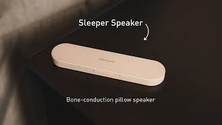 Sleeper® Bone-Conduction Pillow Speaker