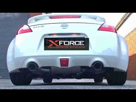 XFORCE Nissan 370Z Exhaust System
