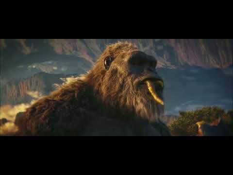 Kong shares his food with Suko -  Full Scene   Godzilla x Kong: The New Empire