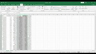 How to collapse columns in excel