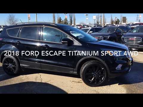 2018 Ford Escape Titanium Sport 4WD | Sherwood Buick GMC