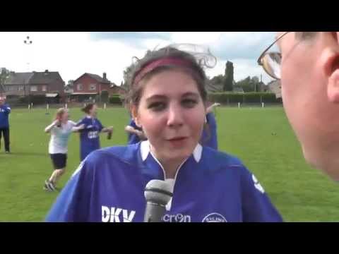 Lorène Martin après le jeu Eva's Tienen - Lierse B le 26 04 2014