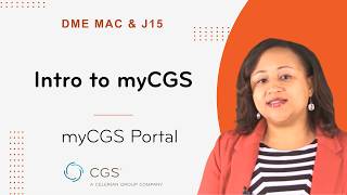 Intro to myCGS