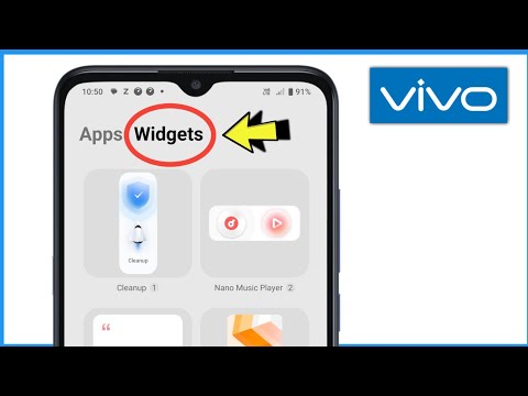 How To Remove App Widget In Vivo | How To Remove Widgets Option From Home Screen