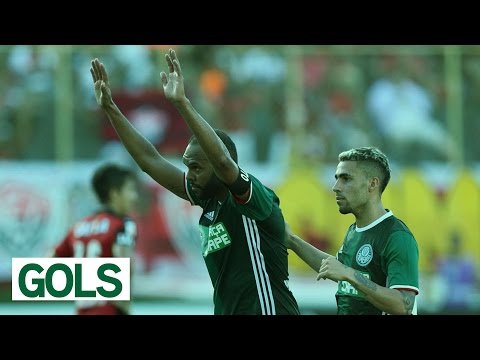Gols - Vitória 1 x 2 Palmeiras - Brasileirão 2016