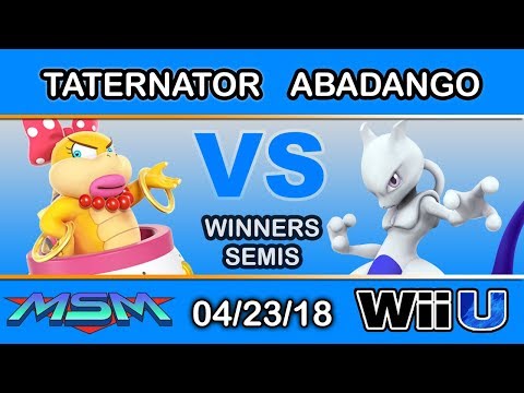 MSM 143 - R5 | Kh | Taternator (Wendy) Vs. Abadango (Mewtwo) Winners Semis - Smash 4